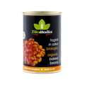 Bioitalia baked beans certified organic 400g