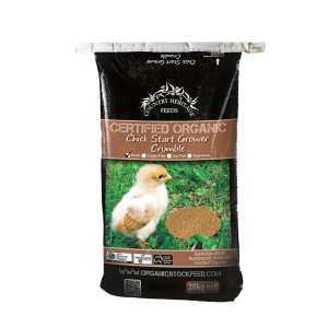 *Country Heritage Seeds starter grower mash certified organic 20 kg bag