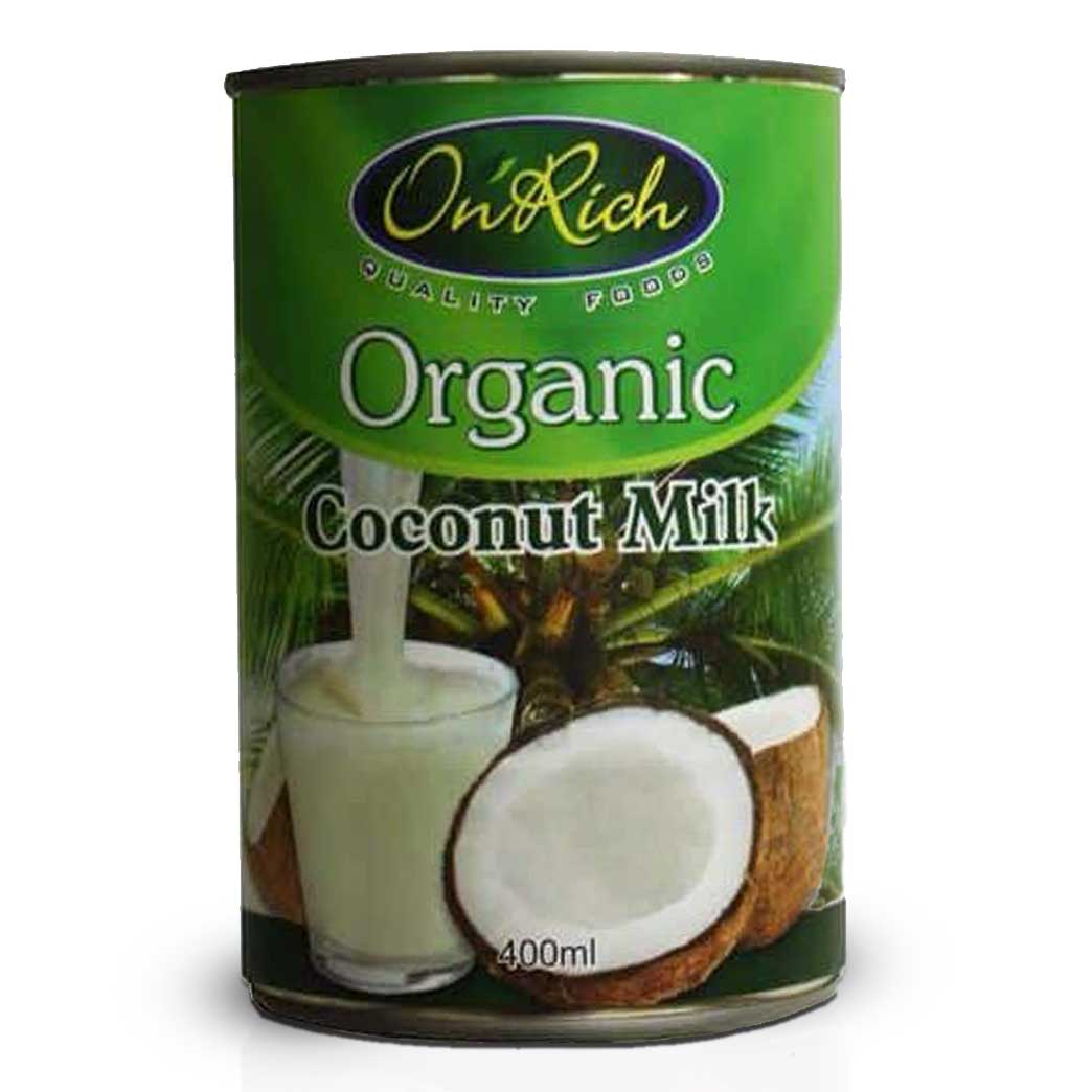 OnRich coconut cream certified organic 400ml