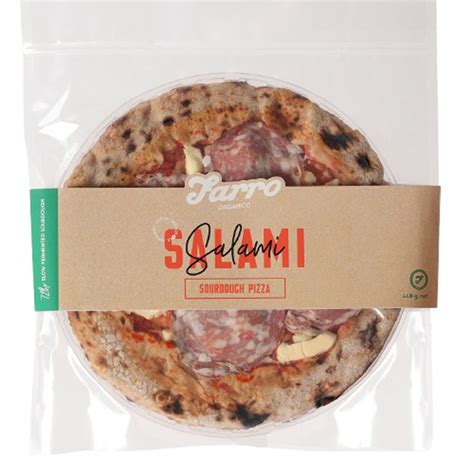 Farro Organico Pizza salami certified organic
