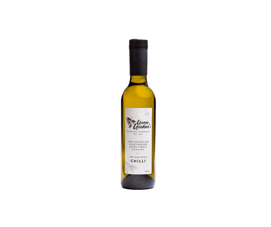 Grumpy Grandmas Chilli infused EVOO 375ml