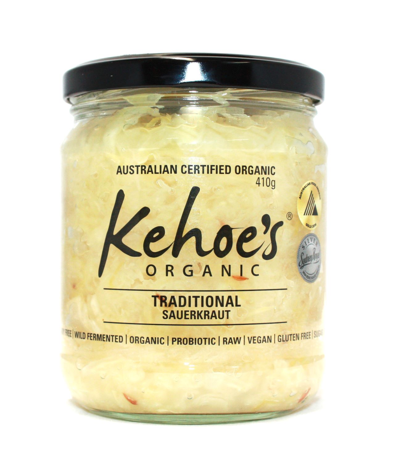 Kehoe's Traditional Kraut certified organic 410g