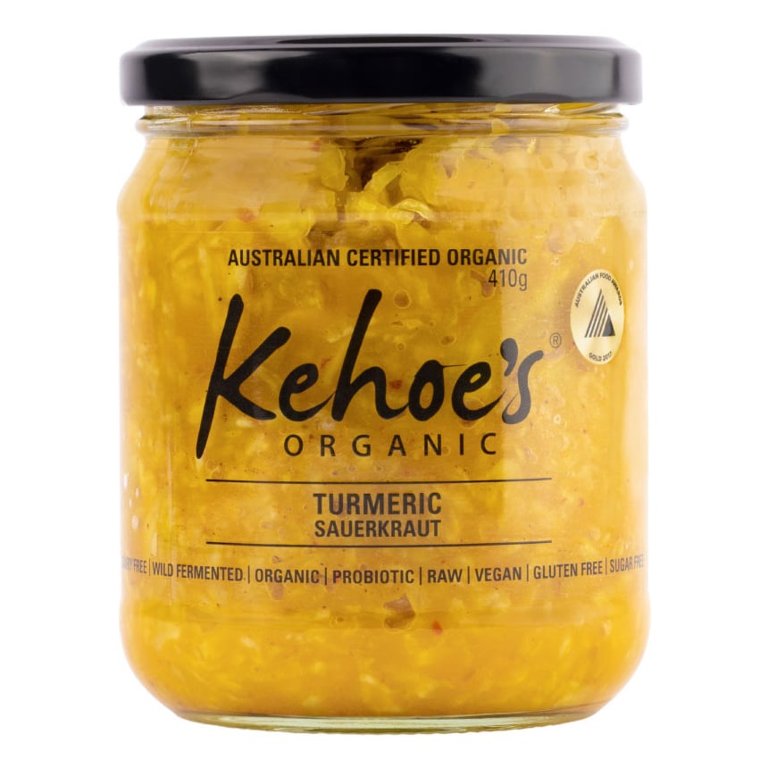Kehoe's Turmeric sauerkraut 410g