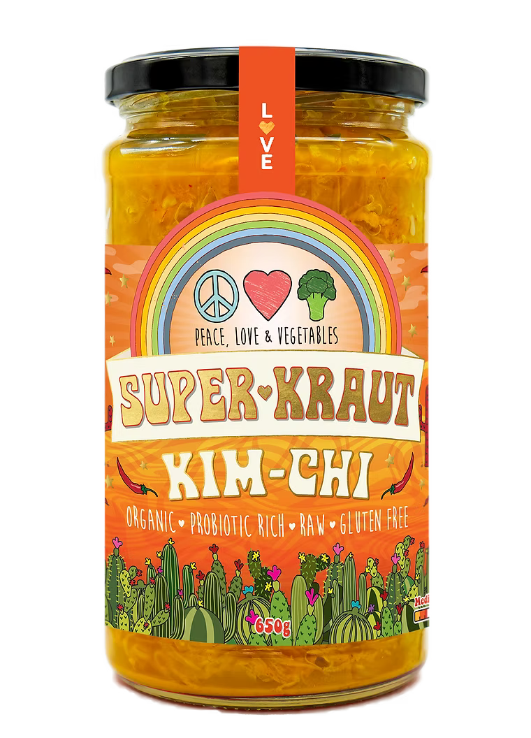 Kim-Chi Sauerkraut Peace Love and Vegetables 650g certified organic ingredients