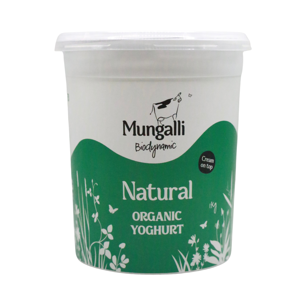 Mungali yoghurt natural  biodynamic 1kg