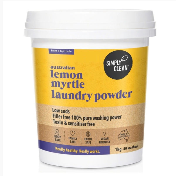 Simply Clean Lemon Myrtle laundry powder 1kg