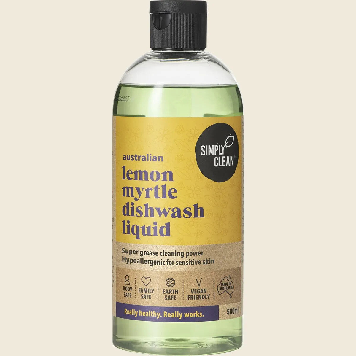 Simply Clean Lemon Myrtle dish detergent 500ml