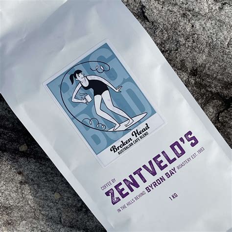 Zentvelds Coffee whole bean "Broken Head" 1kg