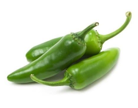 Chillies jalapeño green certified organic