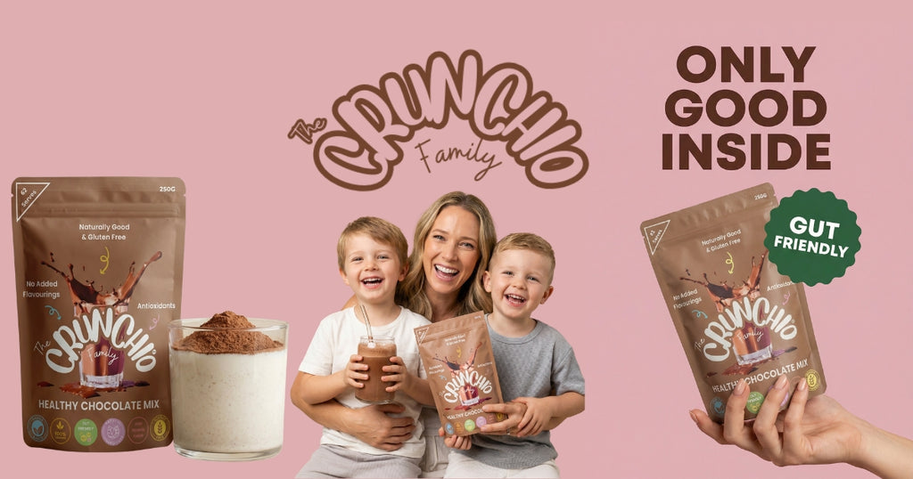 Crunchio certified organic ingredients 250g