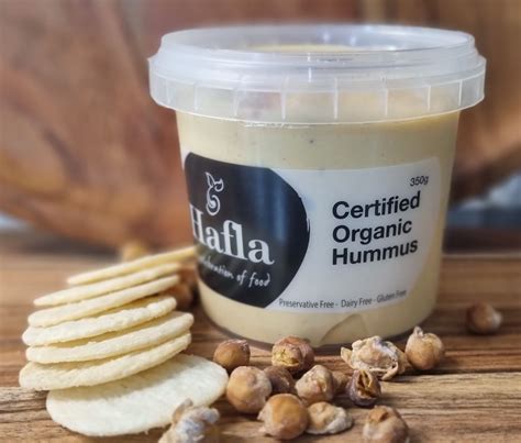 Hafla Gourmet organic hummus 350g
