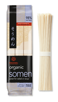 Hakubaku somen noodles certified organic 270g
