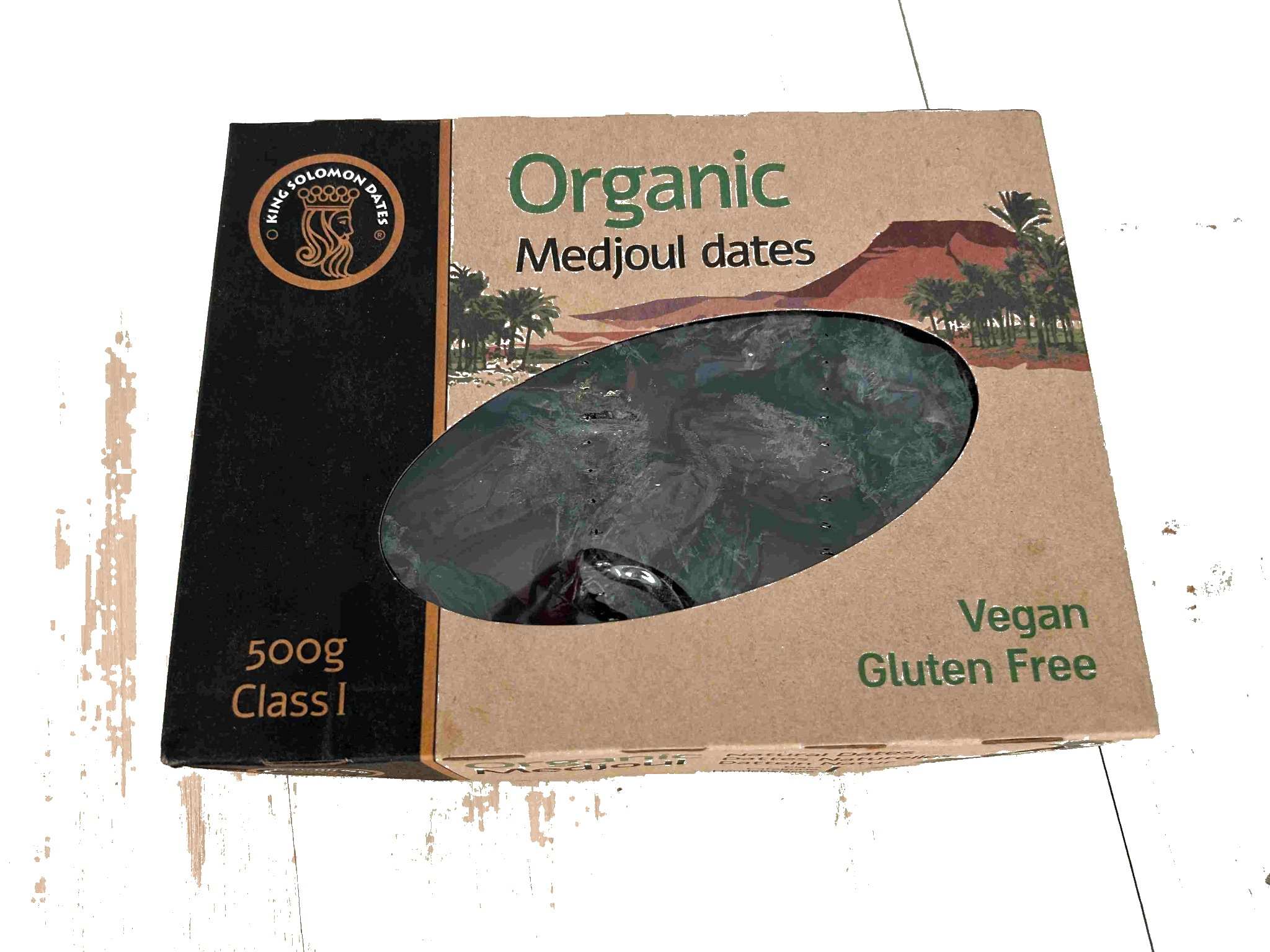 Medjool dates certified organic 500g