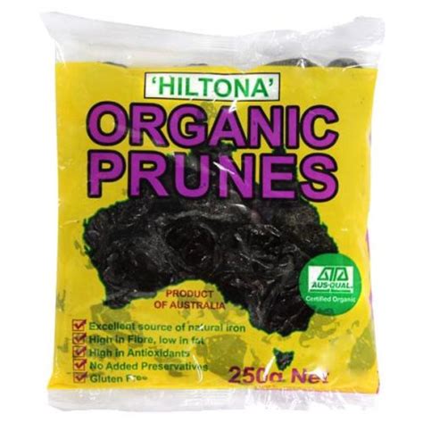 Prunes certified organic 250g
