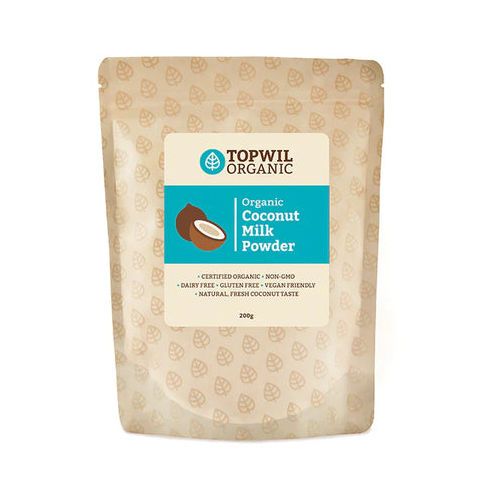 Topwill coconut milk powder certified organic 200g